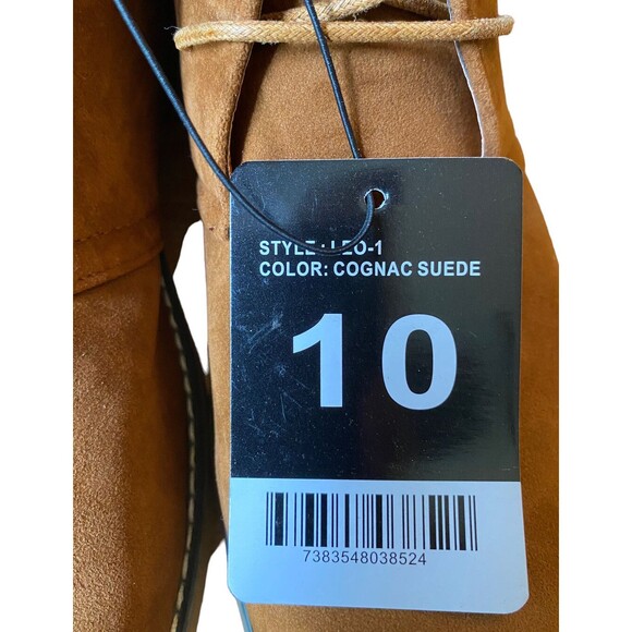 Revenants Leo-1 Cognac Suede Men’s Short Boots Casual